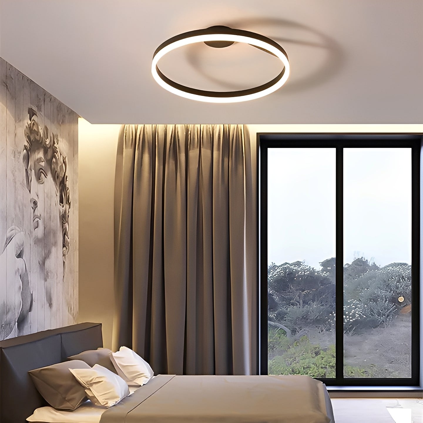 Nomi – Nordische LED-Deckenleuchte