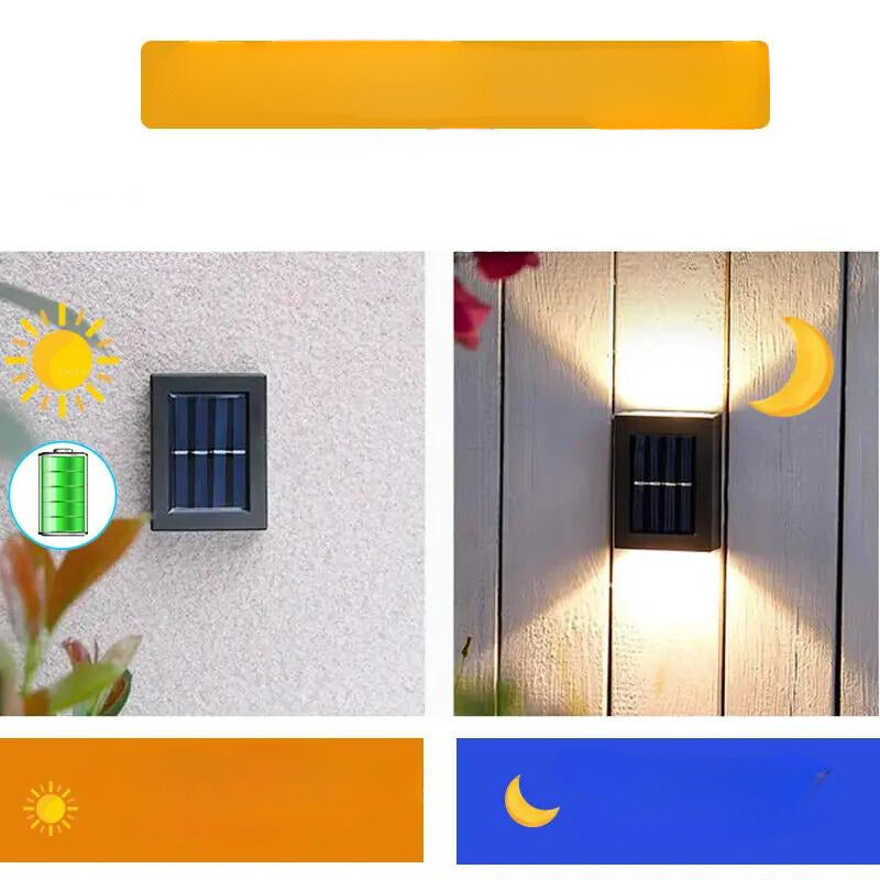 Solar Wandleuchten Außen