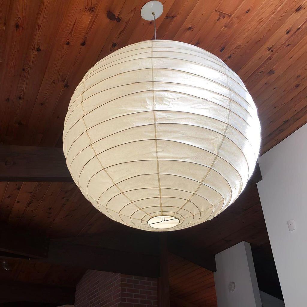 Hikari – Japanische Reis-Papier-Ball-Deckenleuchte