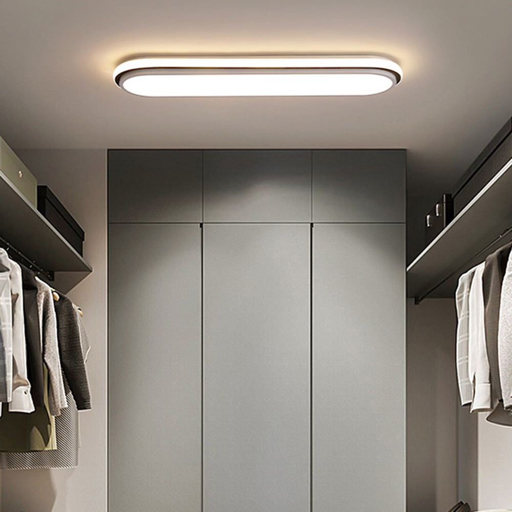 Nara – Schlichte Flache LED-Deckenlampe