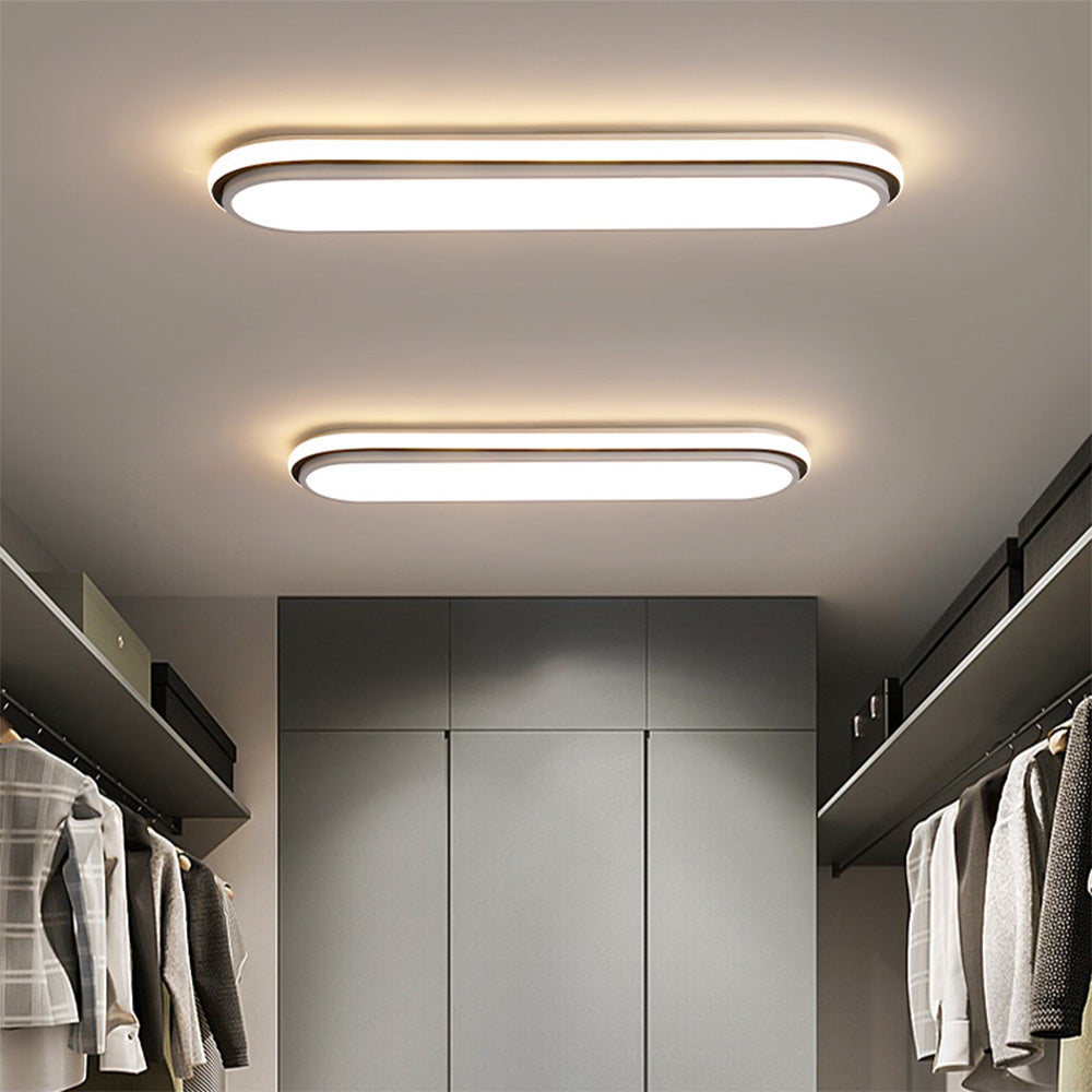 Nara – Schlichte Flache LED-Deckenlampe
