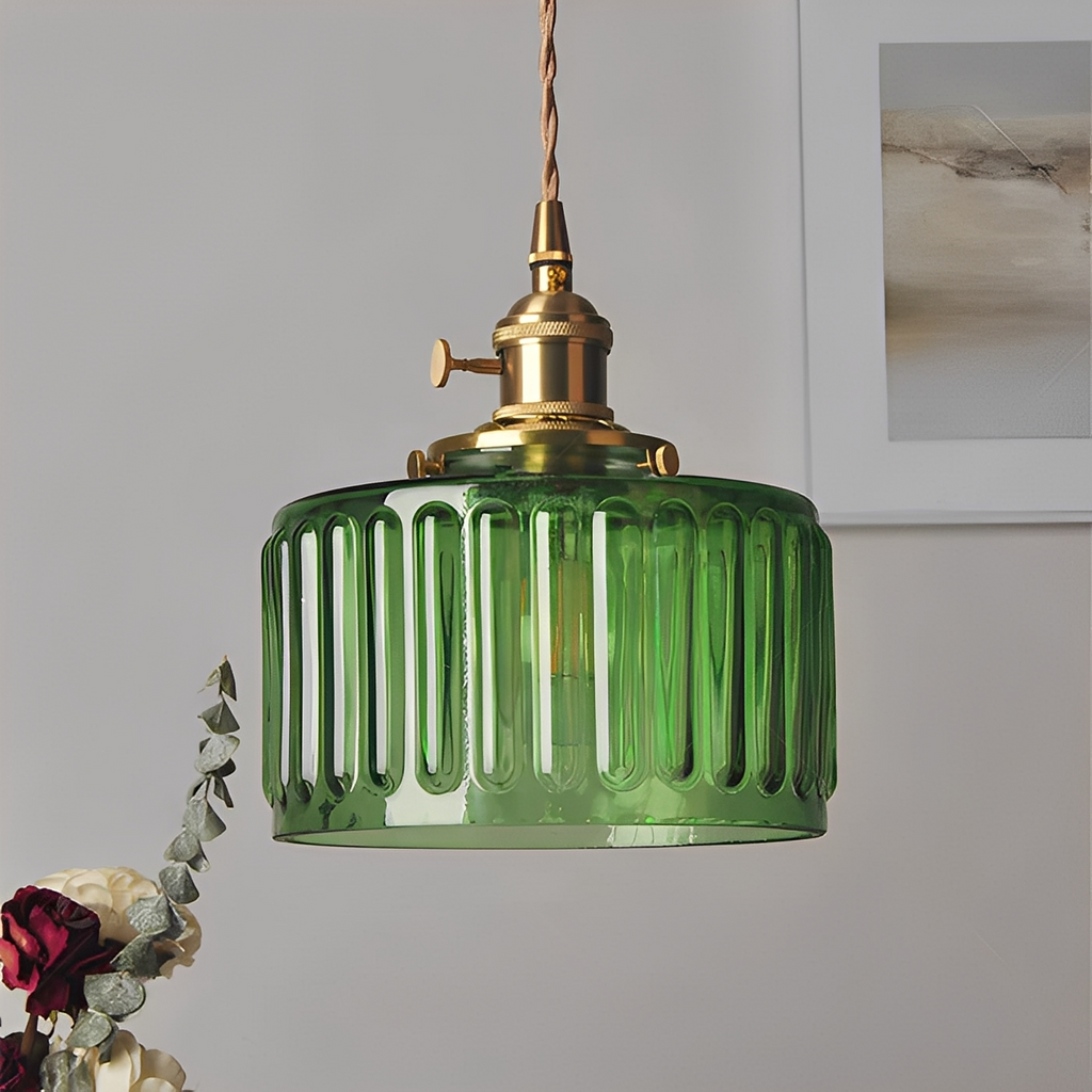 Danny – Nordic Retro Glas-Pendelleuchte