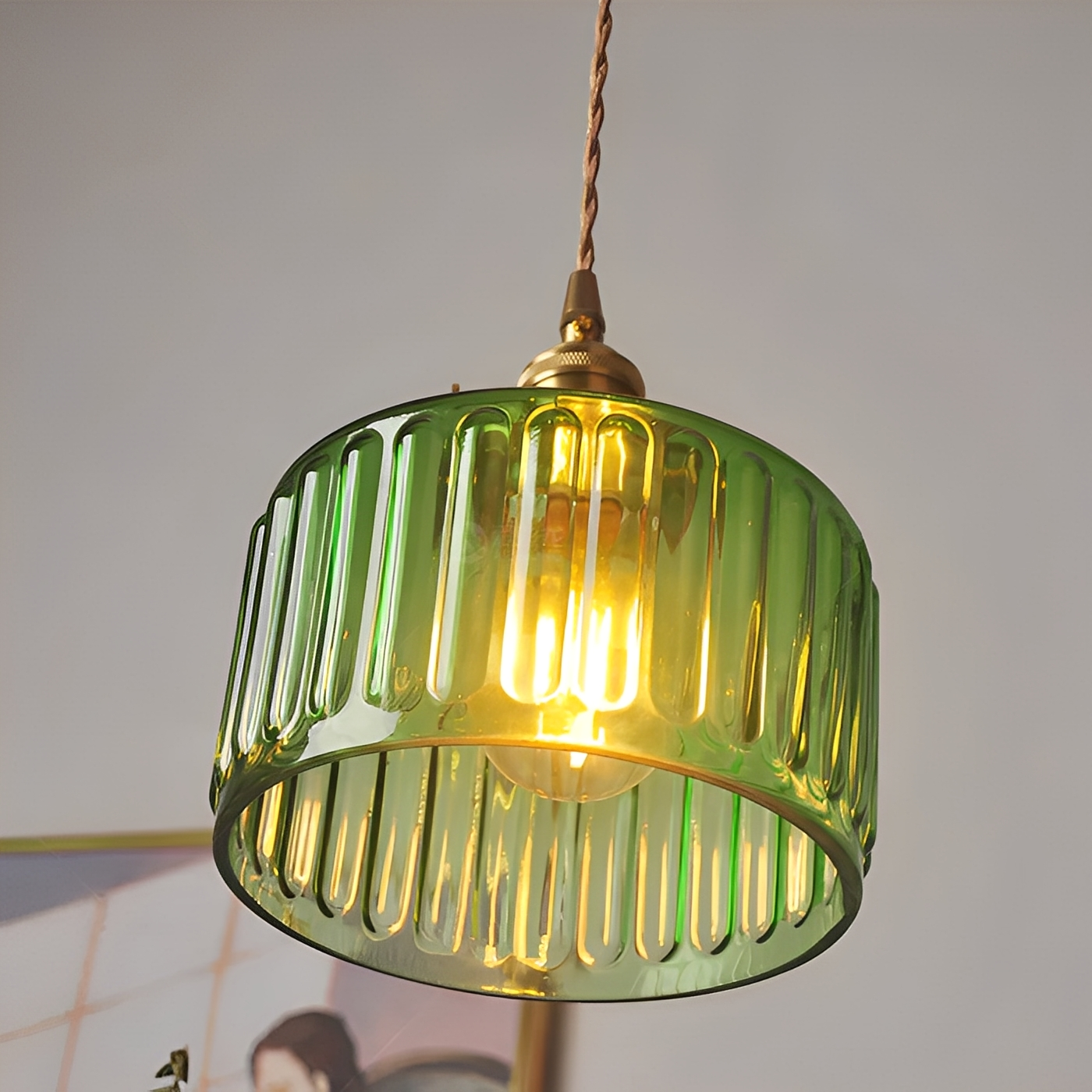 Danny – Nordic Retro Glas-Pendelleuchte