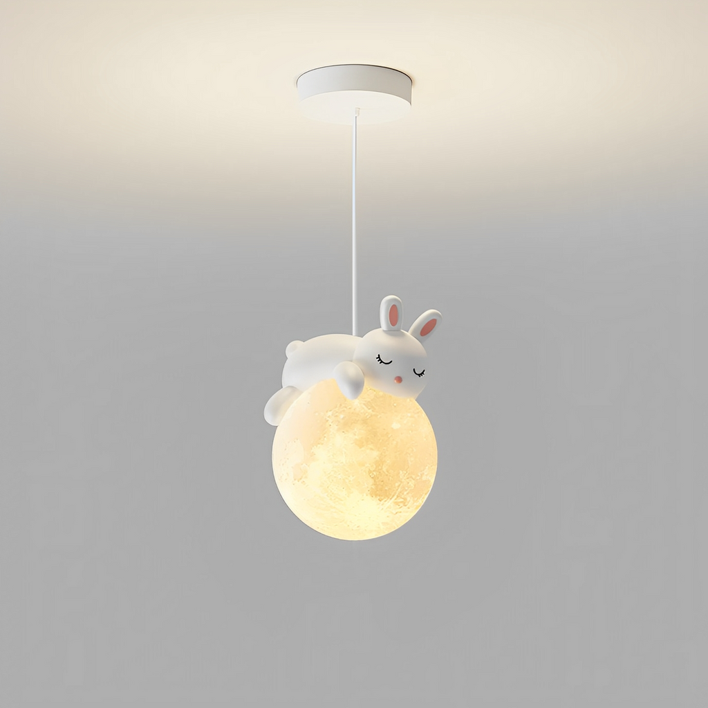 LumiKids – Deckenleuchte für Kinder mit Bär & Hase