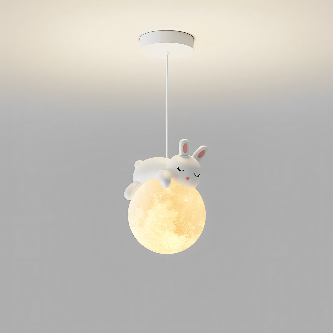 LumiKids – Deckenleuchte für Kinder mit Bär & Hase