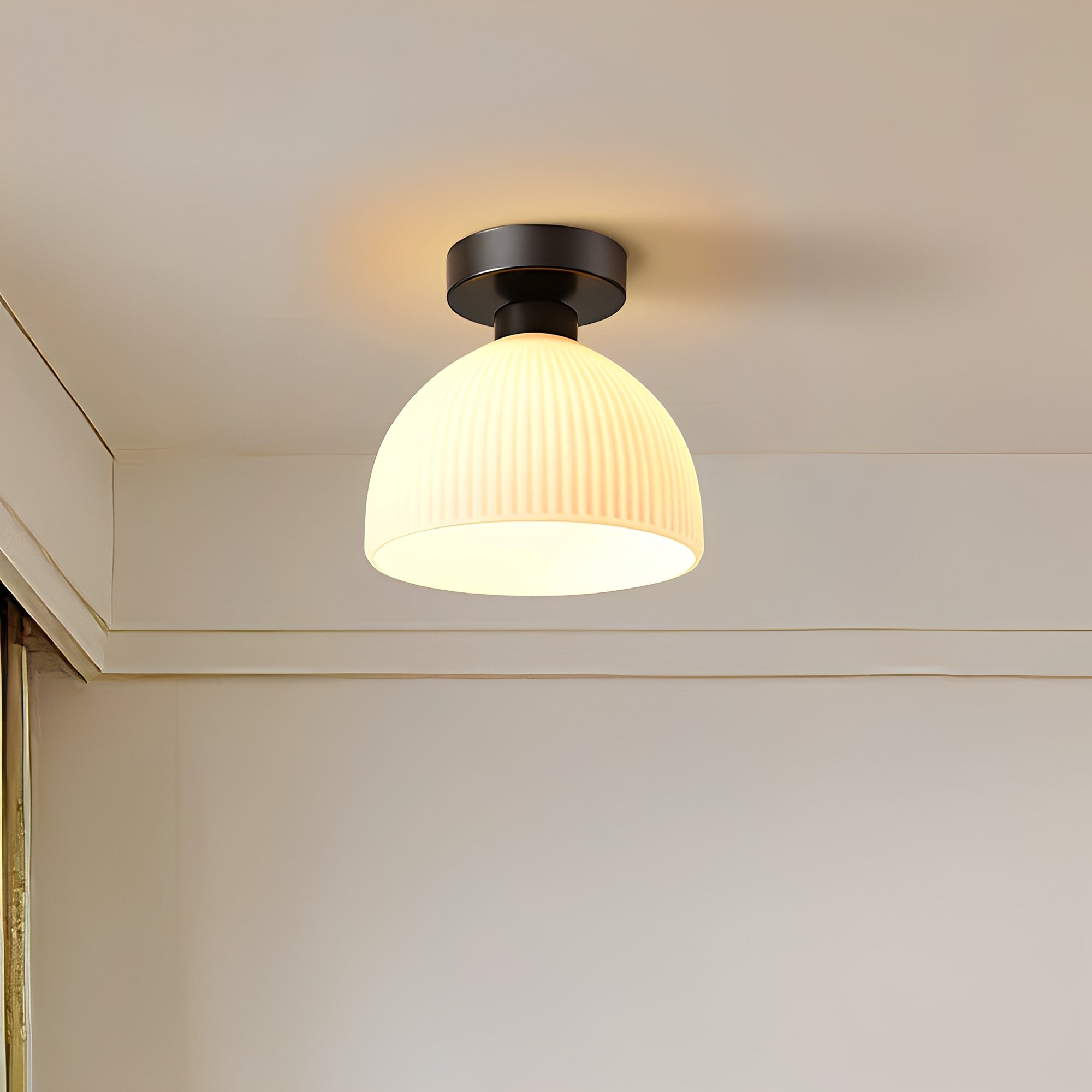 Manny – Elegante weiße Deckenlampe