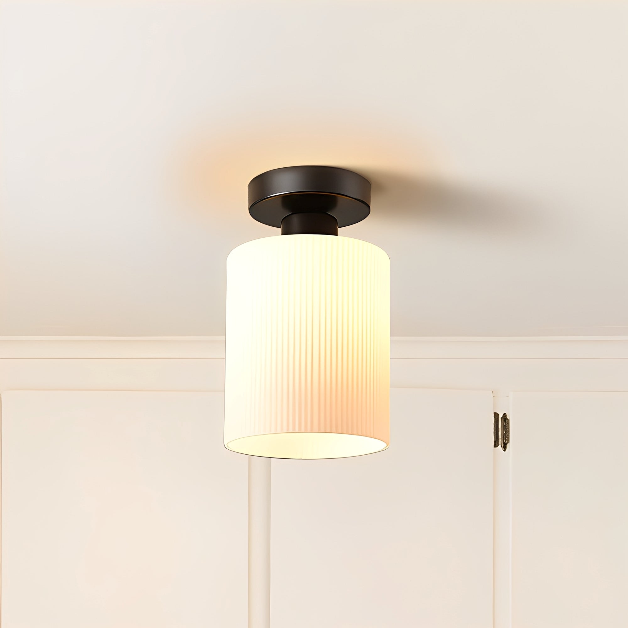 Manny – Elegante weiße Deckenlampe