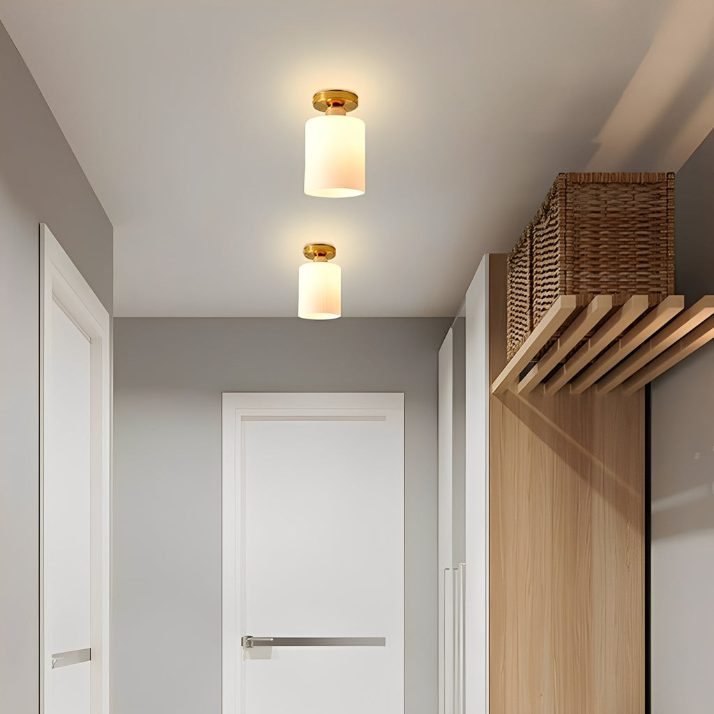 Manny – Elegante weiße Deckenlampe
