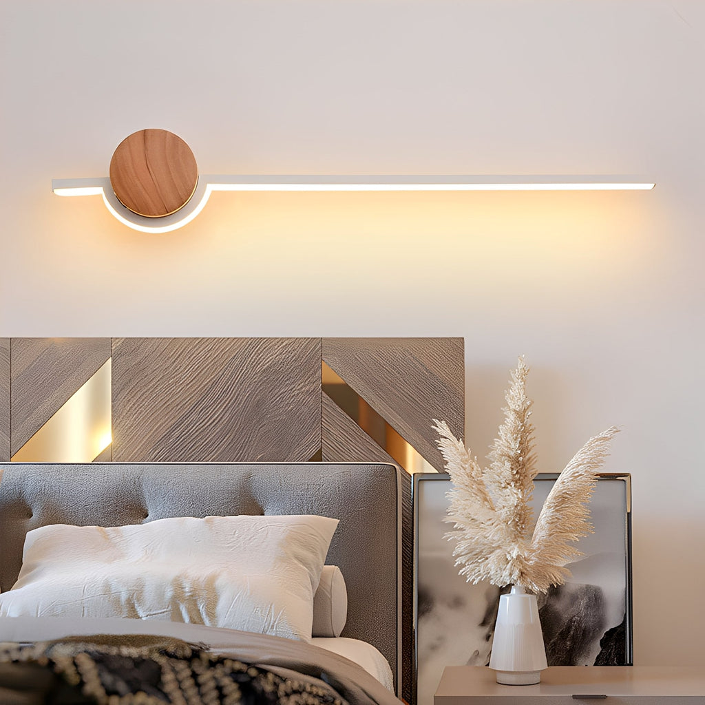 Noah – LED-Wandleuchte mit gerader Form