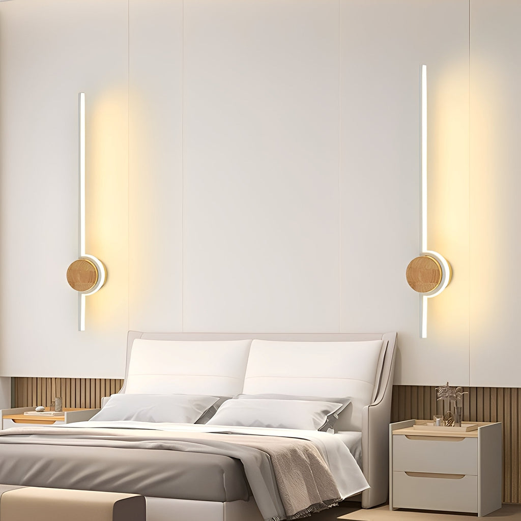 Noah – LED-Wandleuchte mit gerader Form