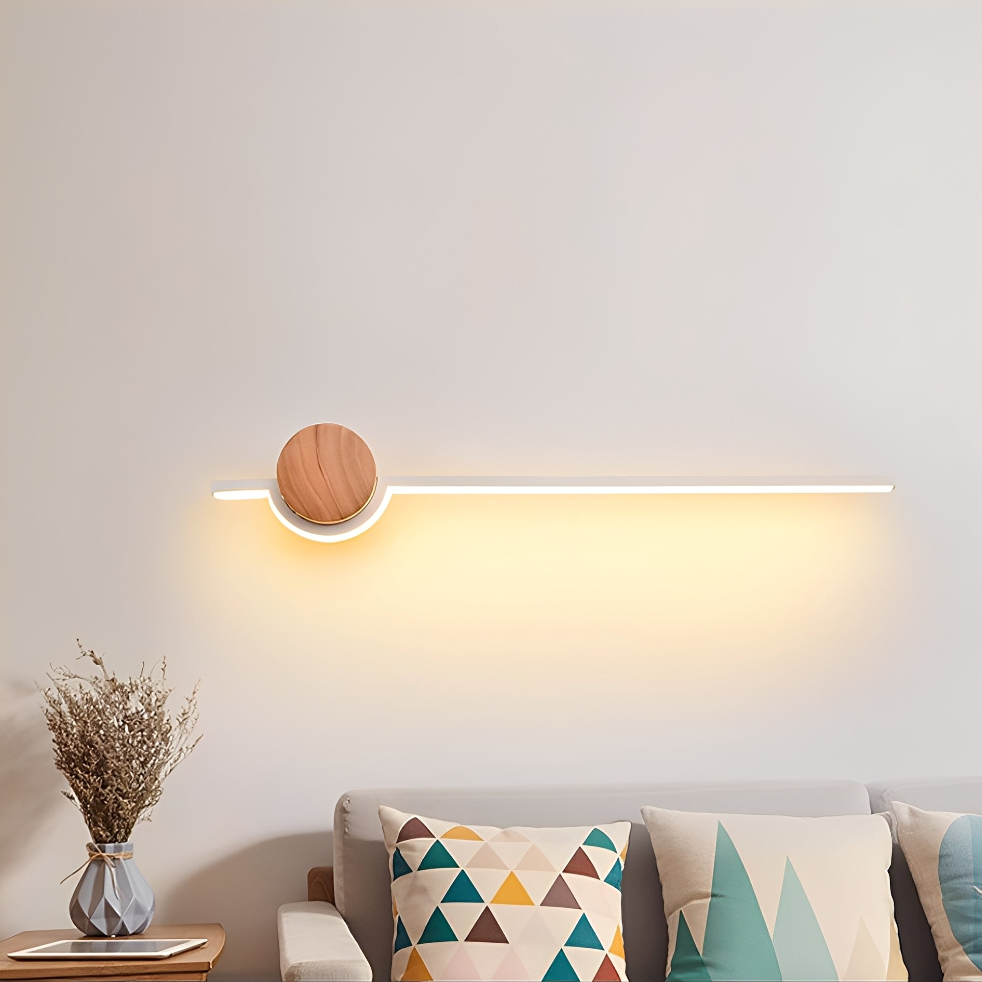 Noah – LED-Wandleuchte mit gerader Form
