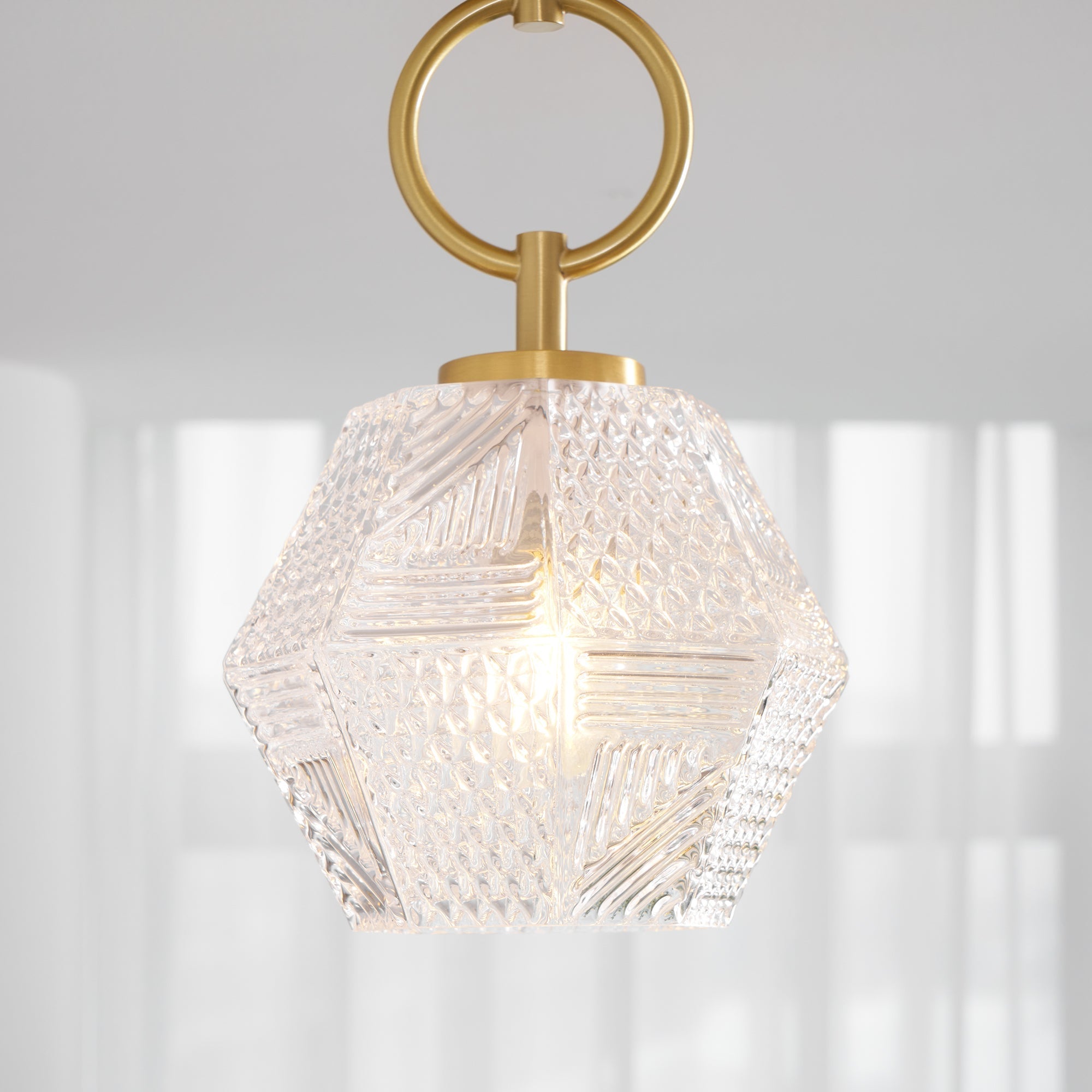 Delina – Art-Déco-Deckenleuchte