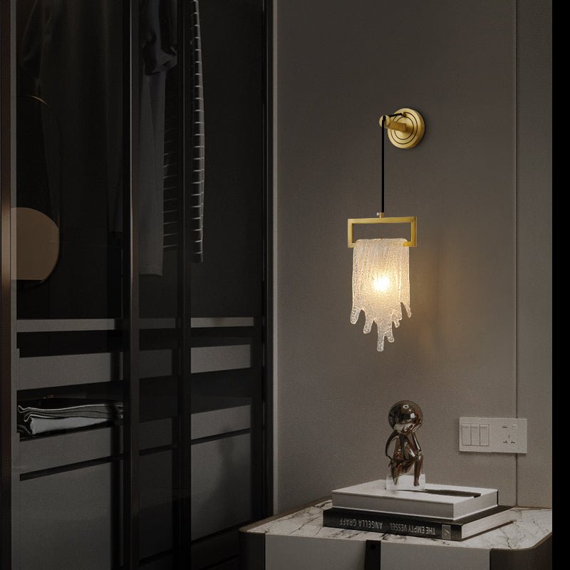 Selina – Kristall-Wandleuchte im modernen Luxus-Stil