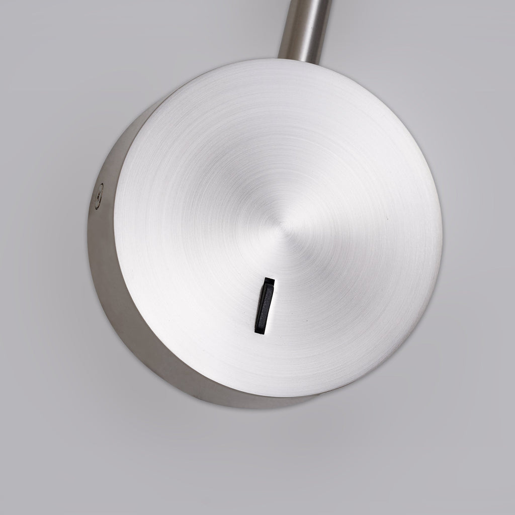 Niva – Runde LED-Wandleuchte mit Spotfunktion