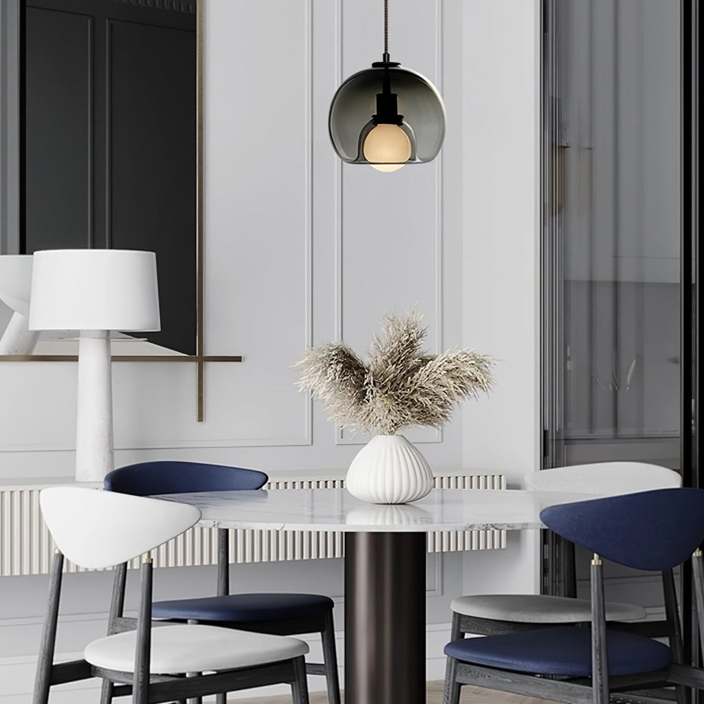 Mila – Modernes Design Glas Pendelleuchte