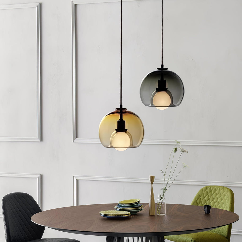 Mila – Modernes Design Glas Pendelleuchte