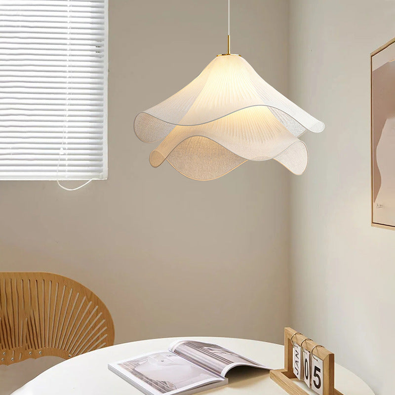Elayne – Nordische Stoffleuchte im Cream-Design