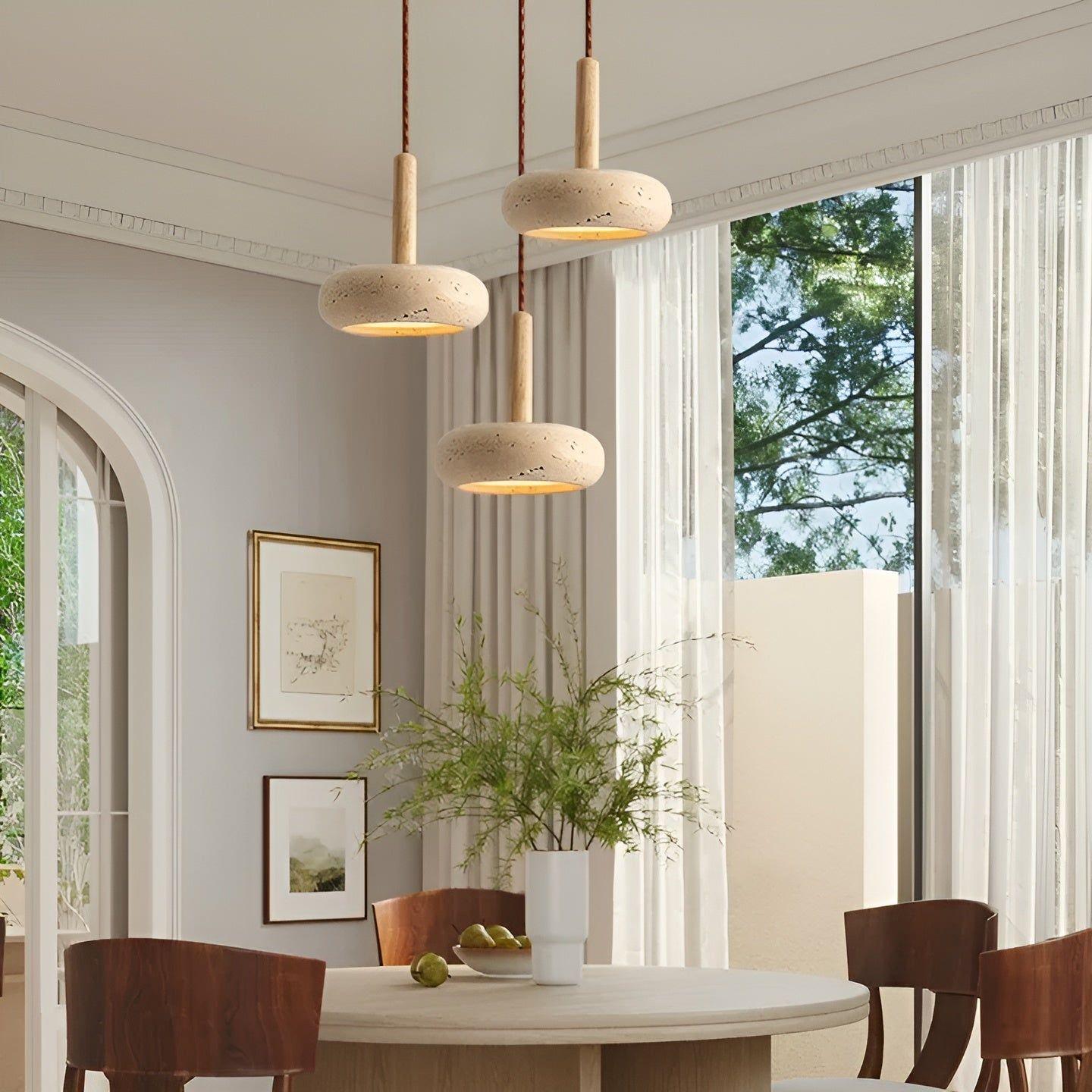 Kanso – Wabi-Sabi Deckenlampe im japanischen Retro-Look