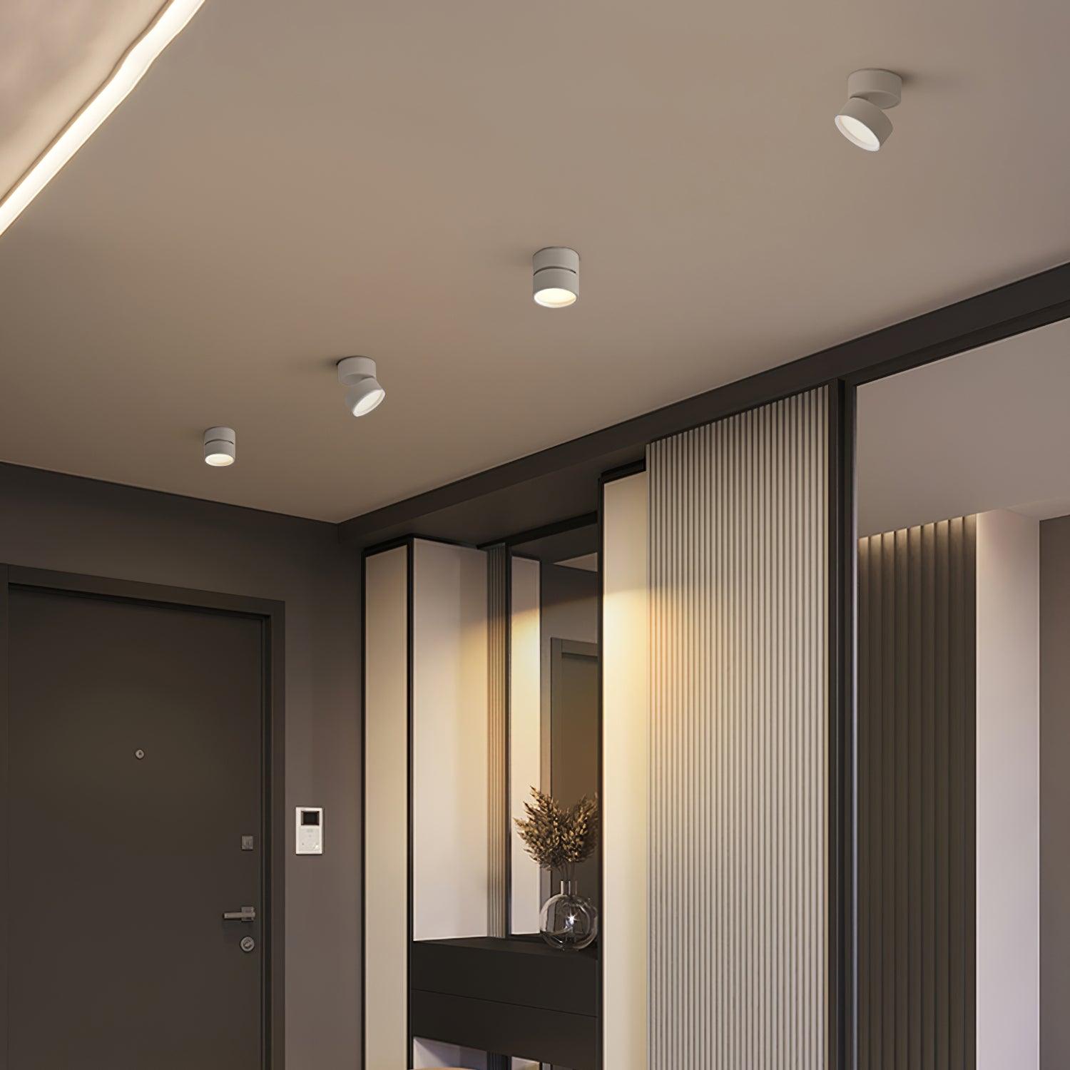 Fayla – Kleine Aluminium-Einbauleuchte