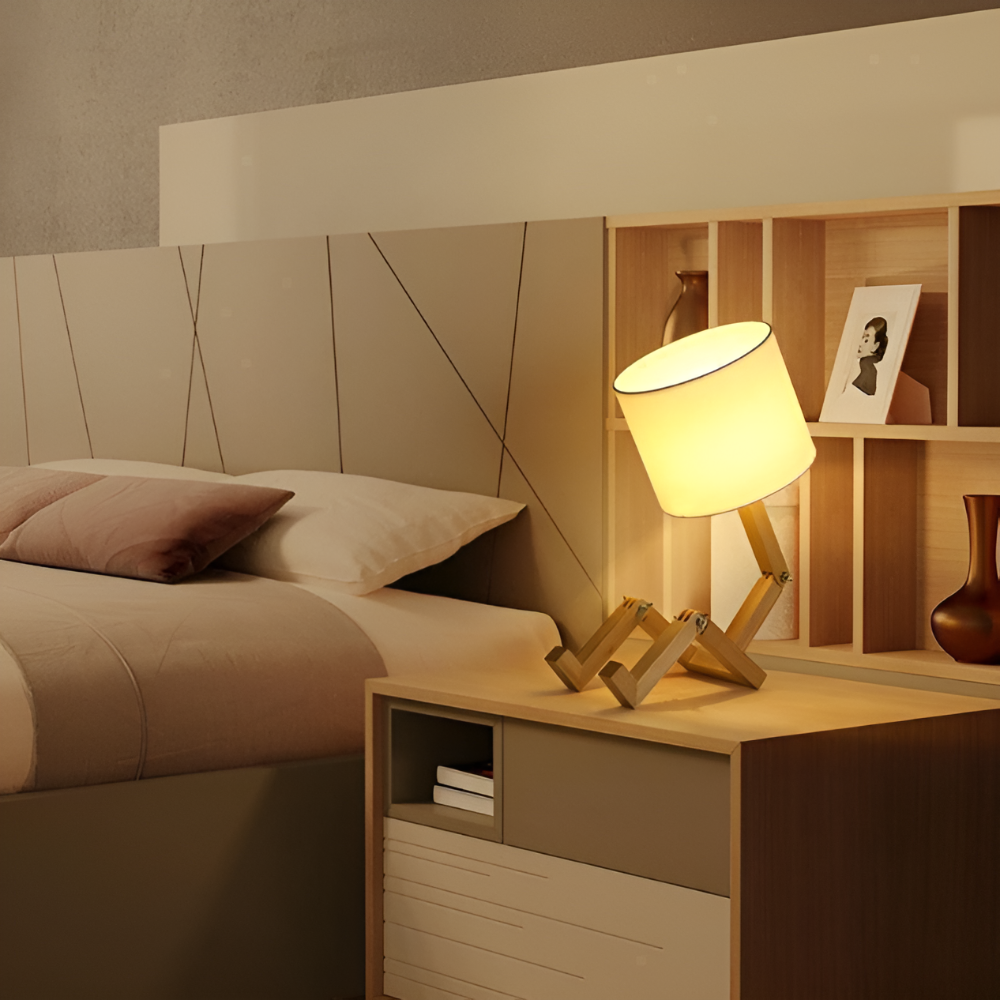 Edelwood – Holz-Tischlampe