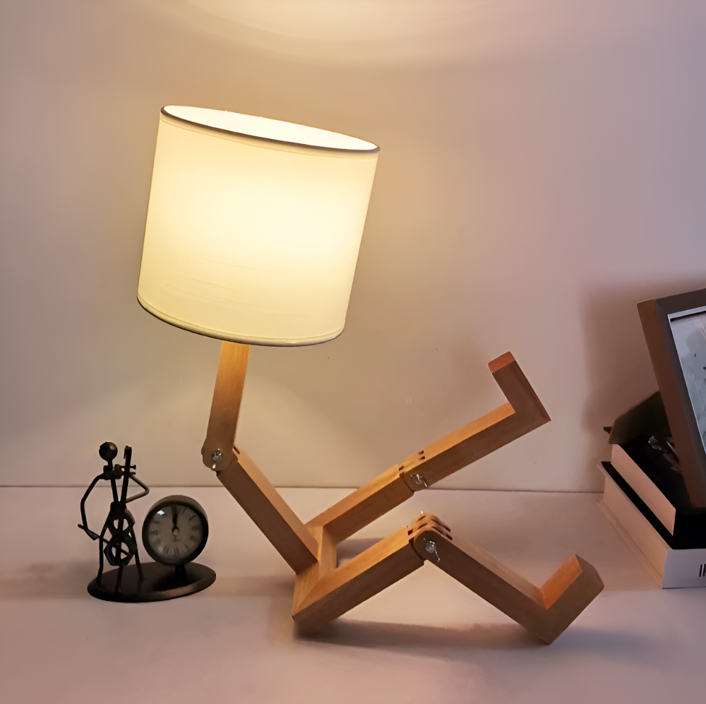 Edelwood – Holz-Tischlampe