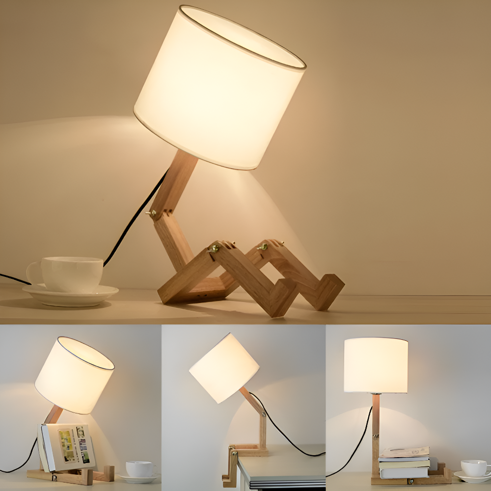 Edelwood – Holz-Tischlampe