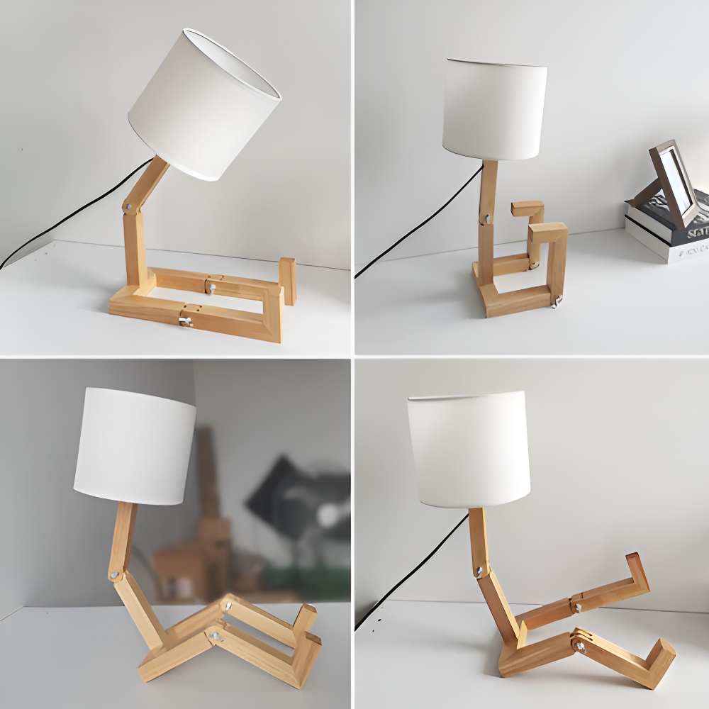 Edelwood – Holz-Tischlampe