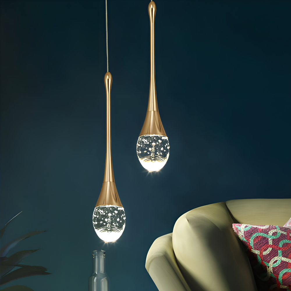 Mirella – Pendelleuchte im Glass-Drop-Design
