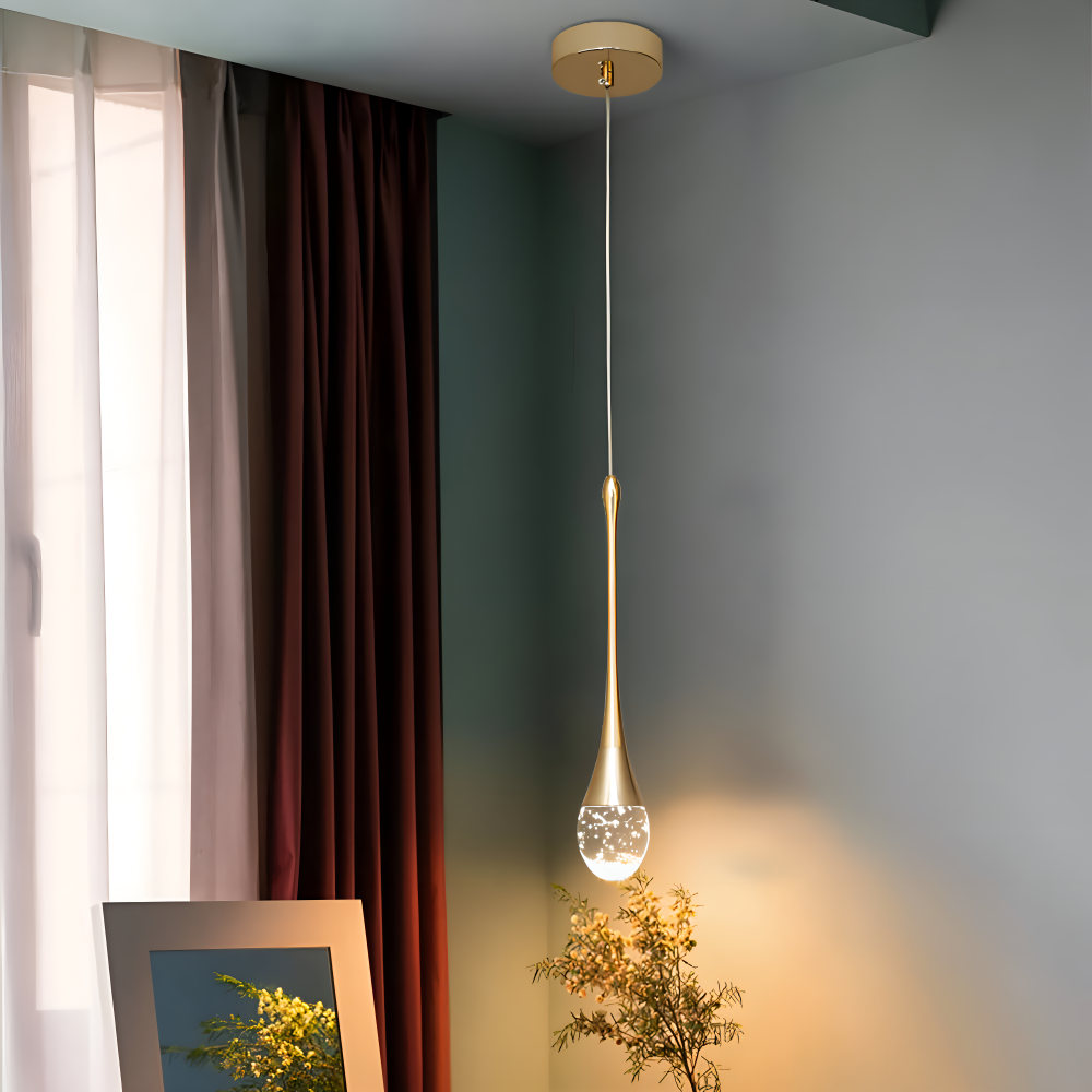 Mirella – Pendelleuchte im Glass-Drop-Design