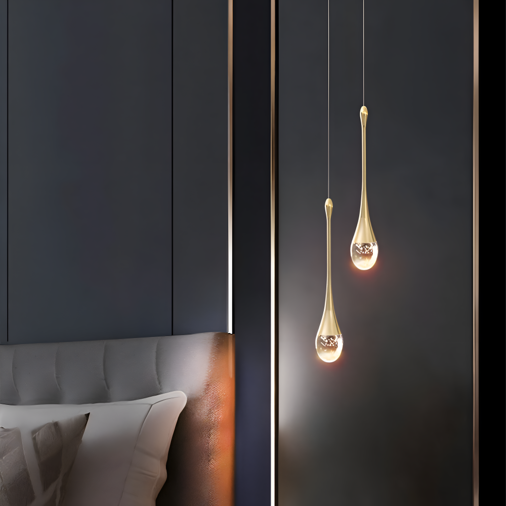 Mirella – Pendelleuchte im Glass-Drop-Design