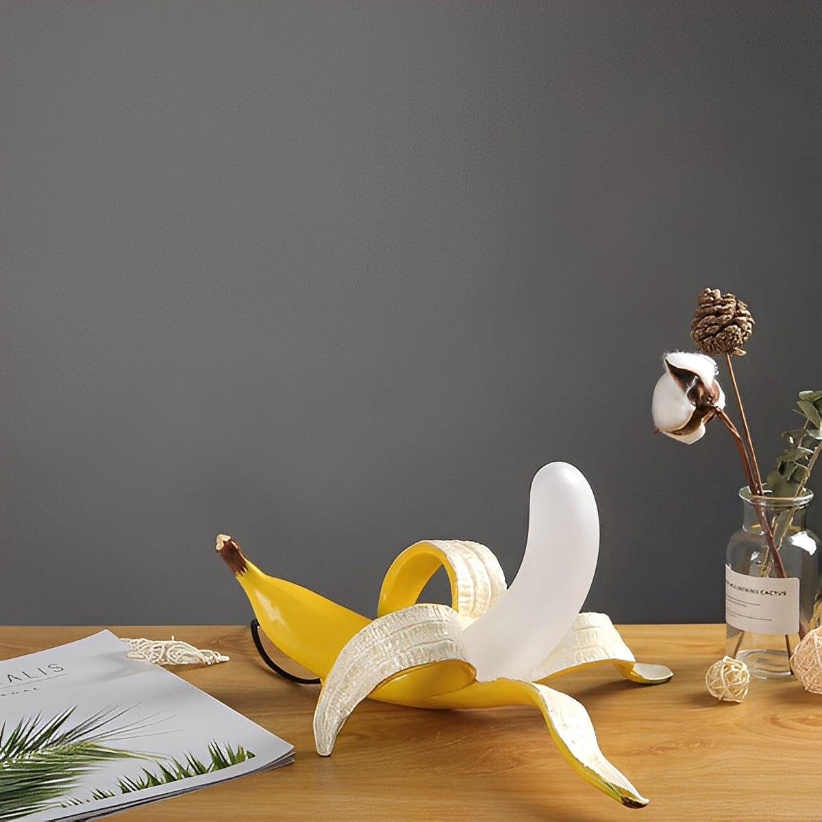 Ayano – Originelle Bananen-Tischleuchte