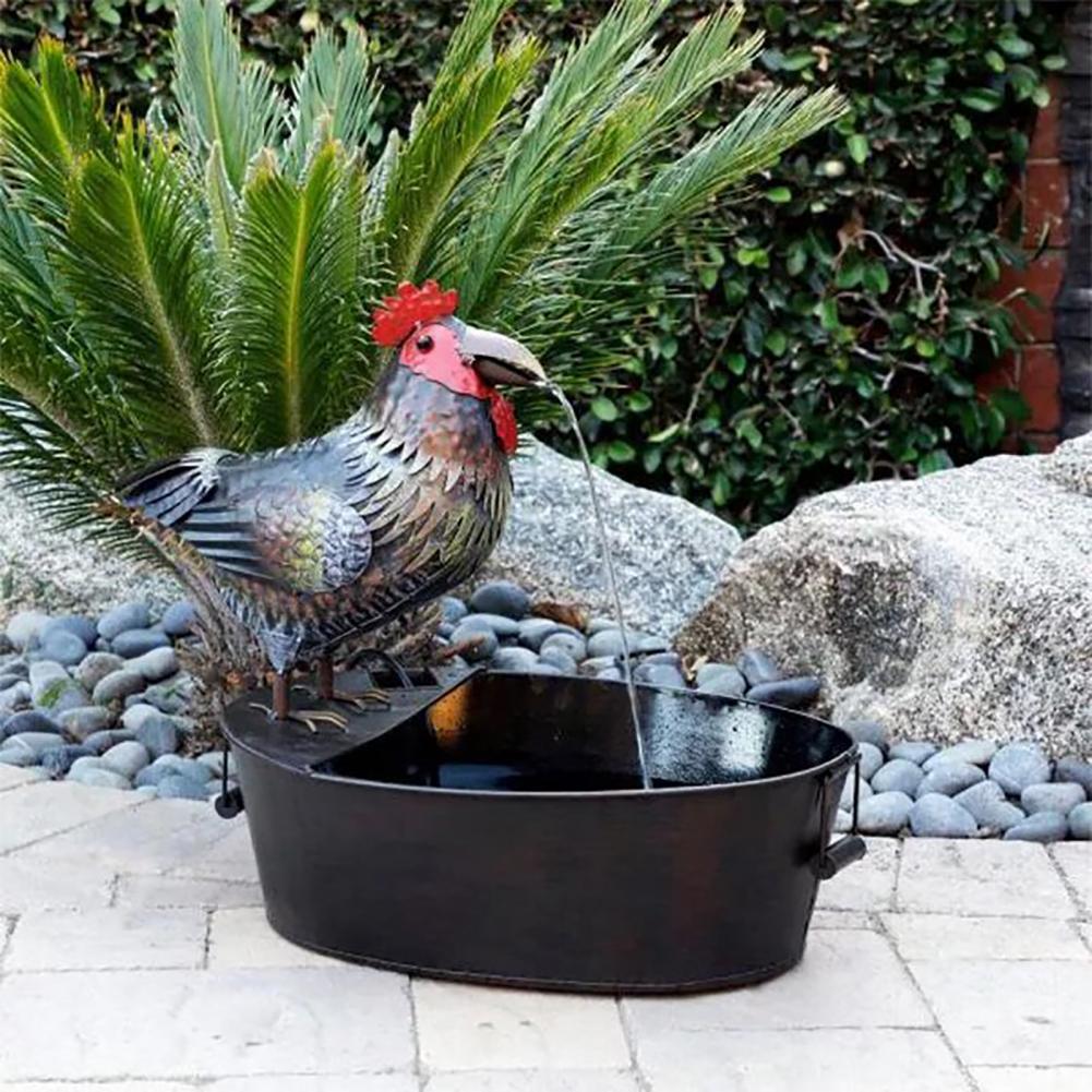 AquaCritters – Bunter Tier-Wasserbrunnen für verspielte Gartendekoration