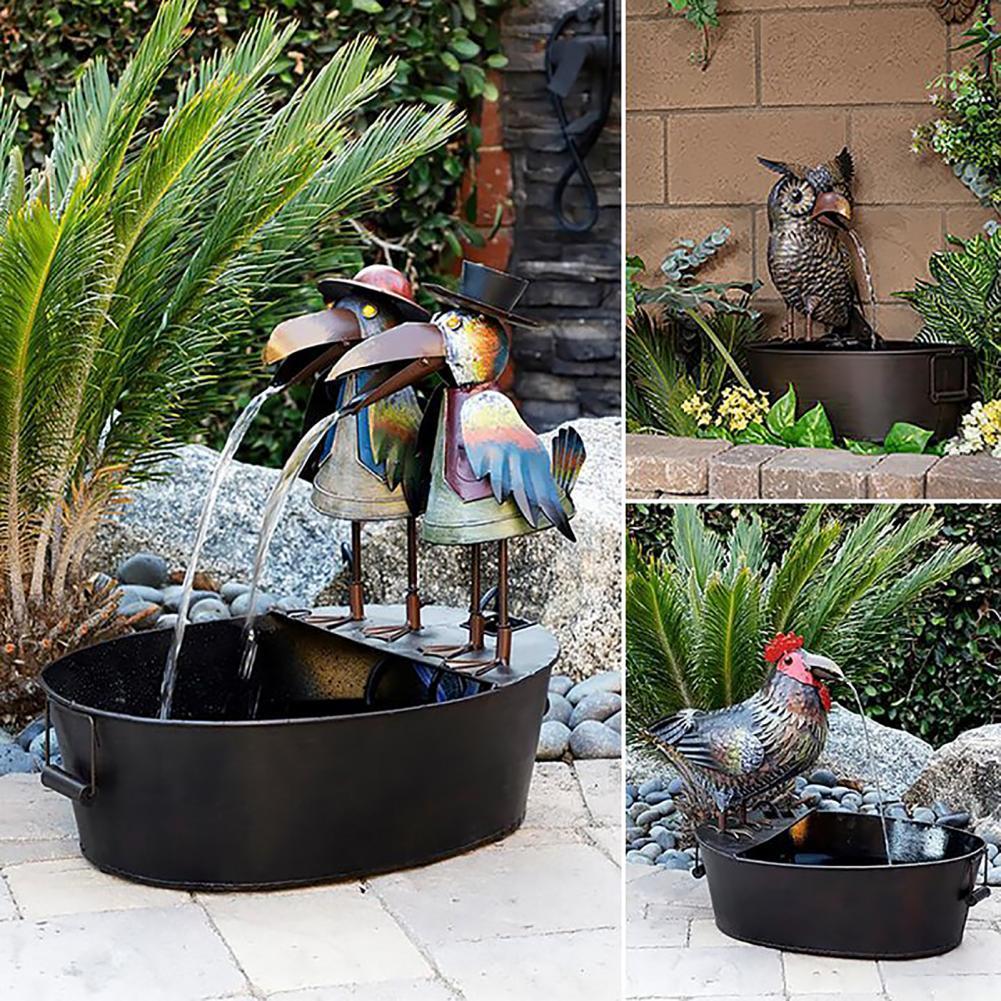 AquaCritters – Bunter Tier-Wasserbrunnen für verspielte Gartendekoration