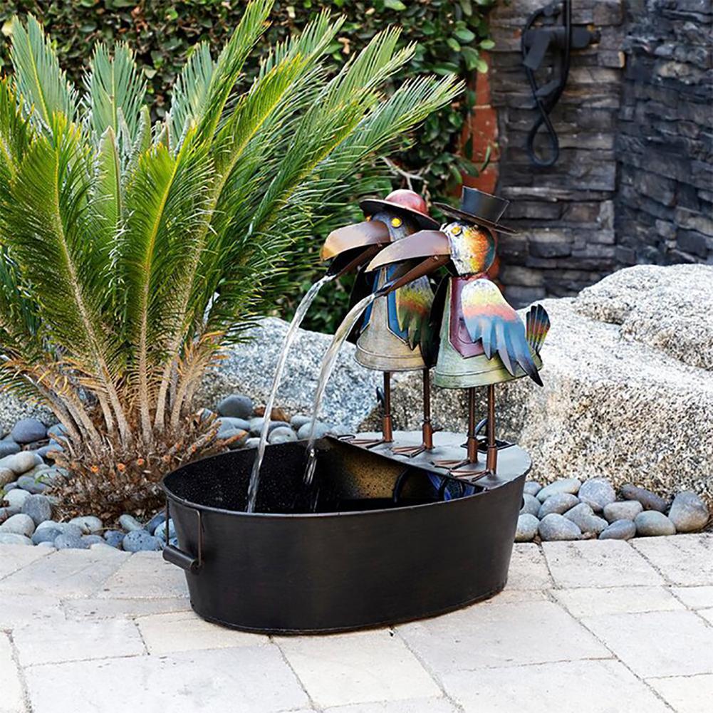 AquaCritters – Bunter Tier-Wasserbrunnen für verspielte Gartendekoration