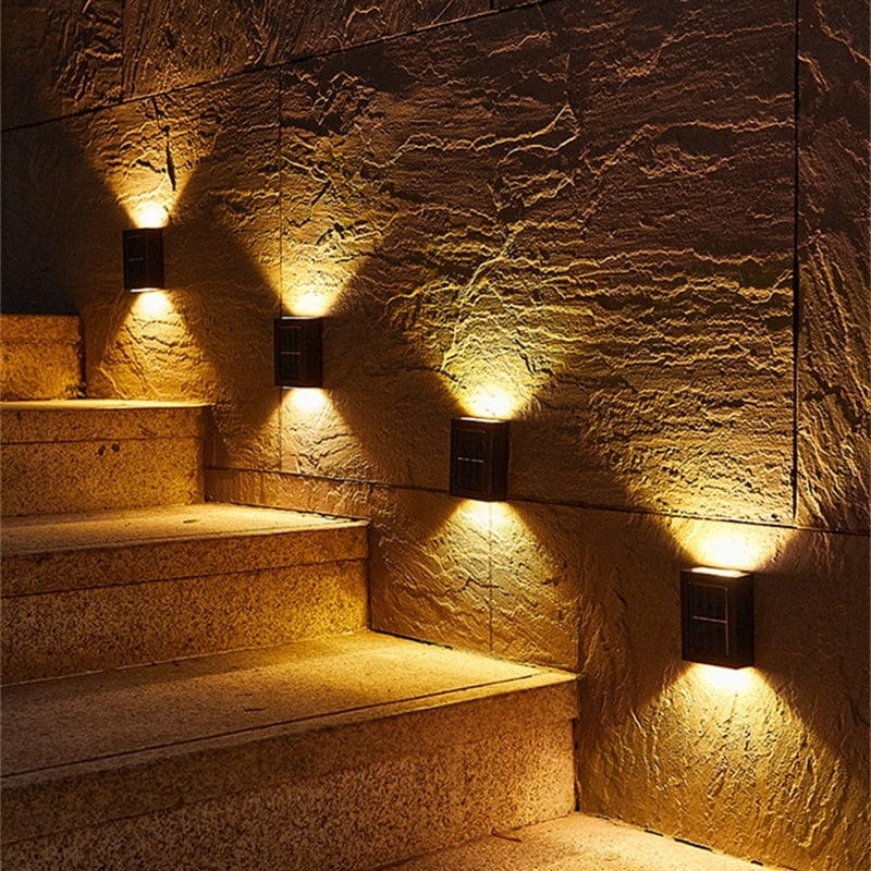 Solar Wandleuchten Außen