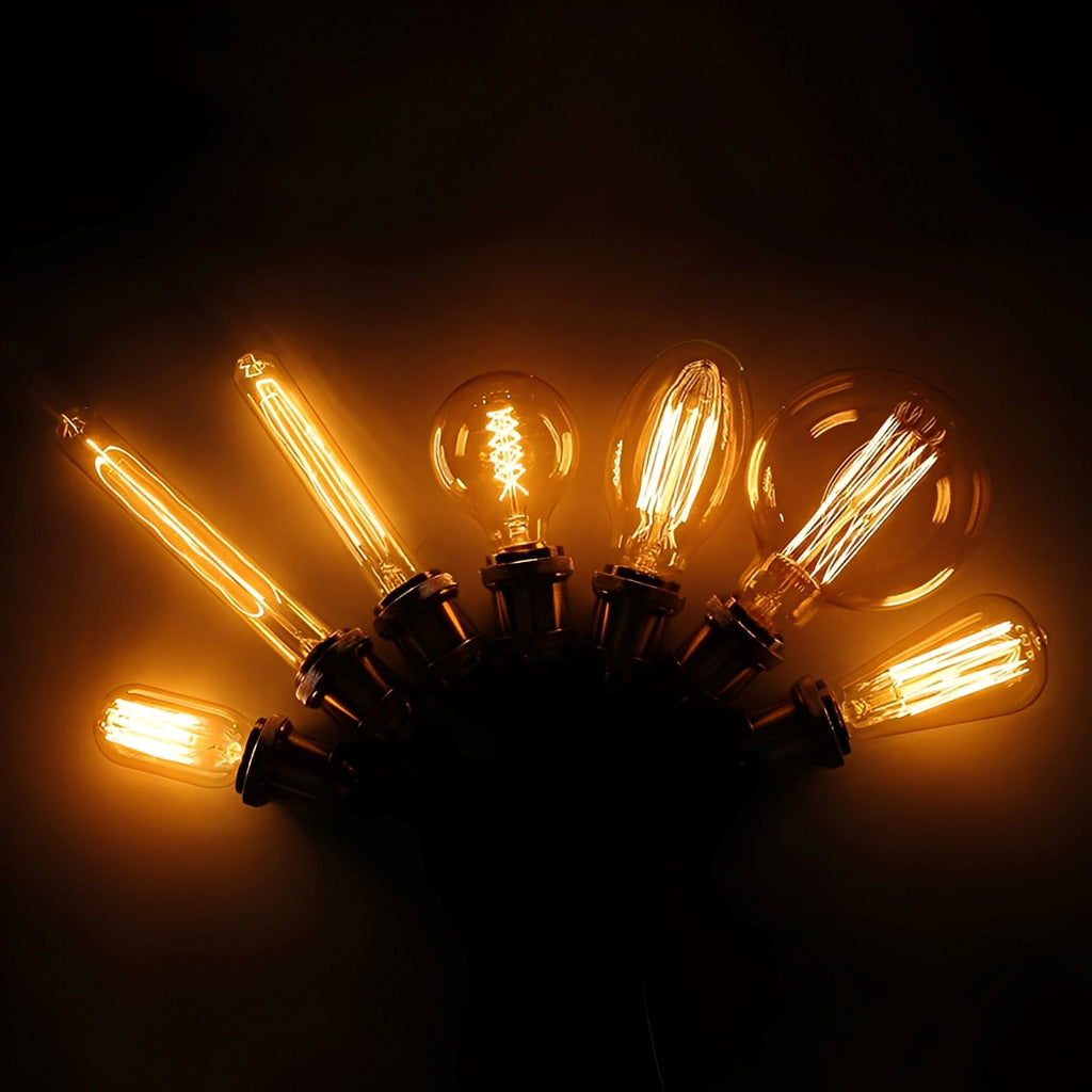 Tom – Vintage Edison Glühbirne mit Glühfaden