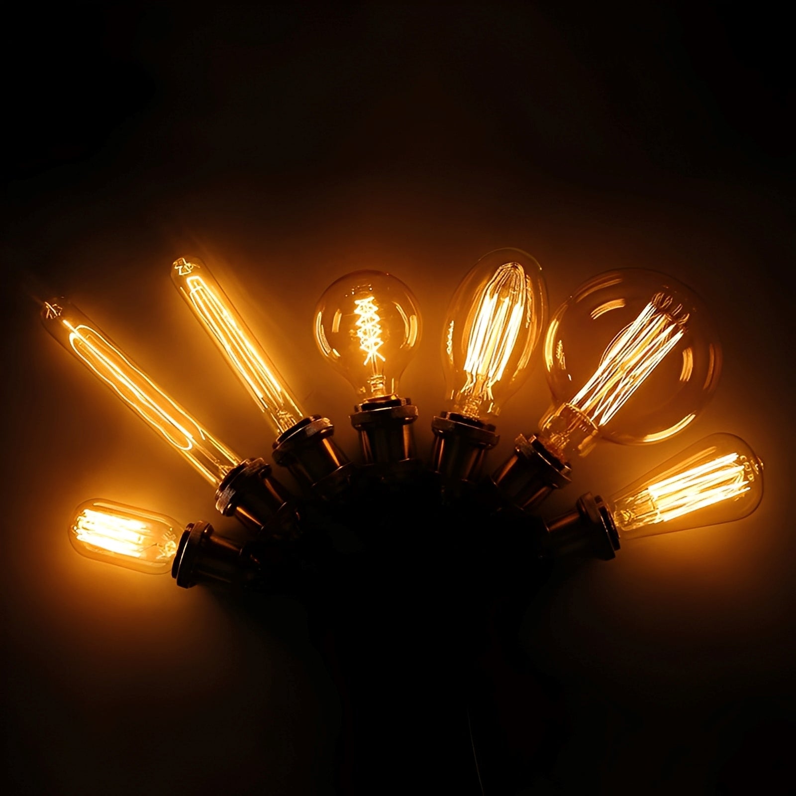 Anton – Originelle Edison Glühbirne mit Filament 40W