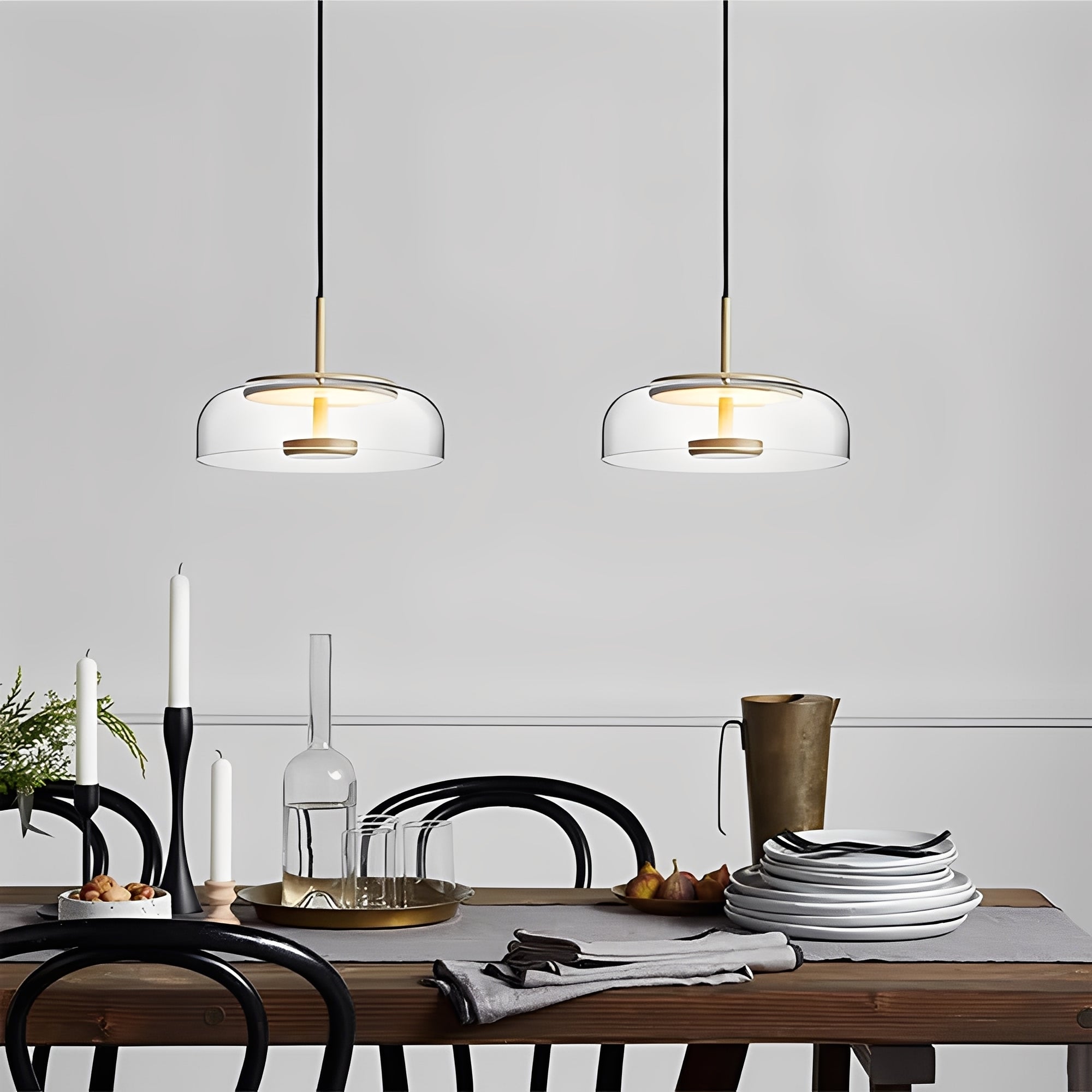 Marlie – Glas-Pendelleuchte im skandinavischen Stil