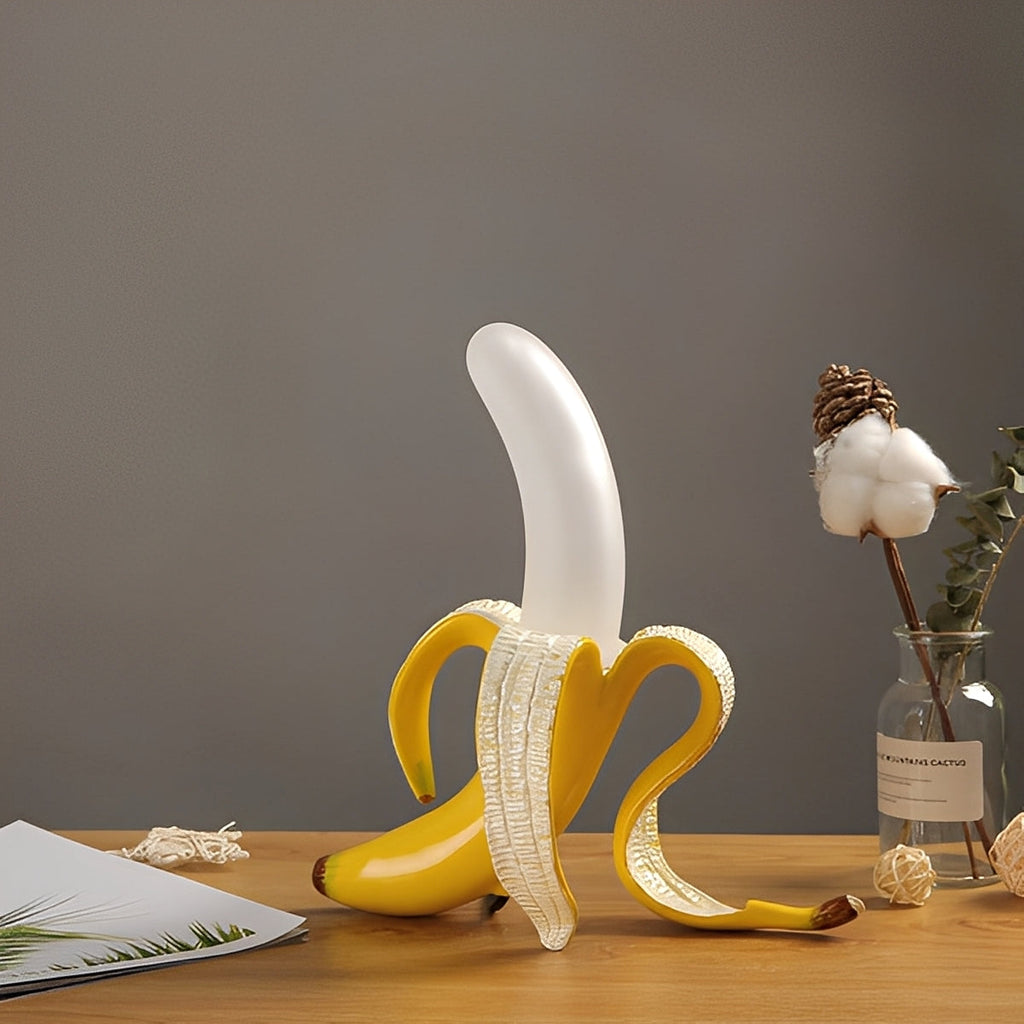 Ayano – Originelle Bananen-Tischleuchte