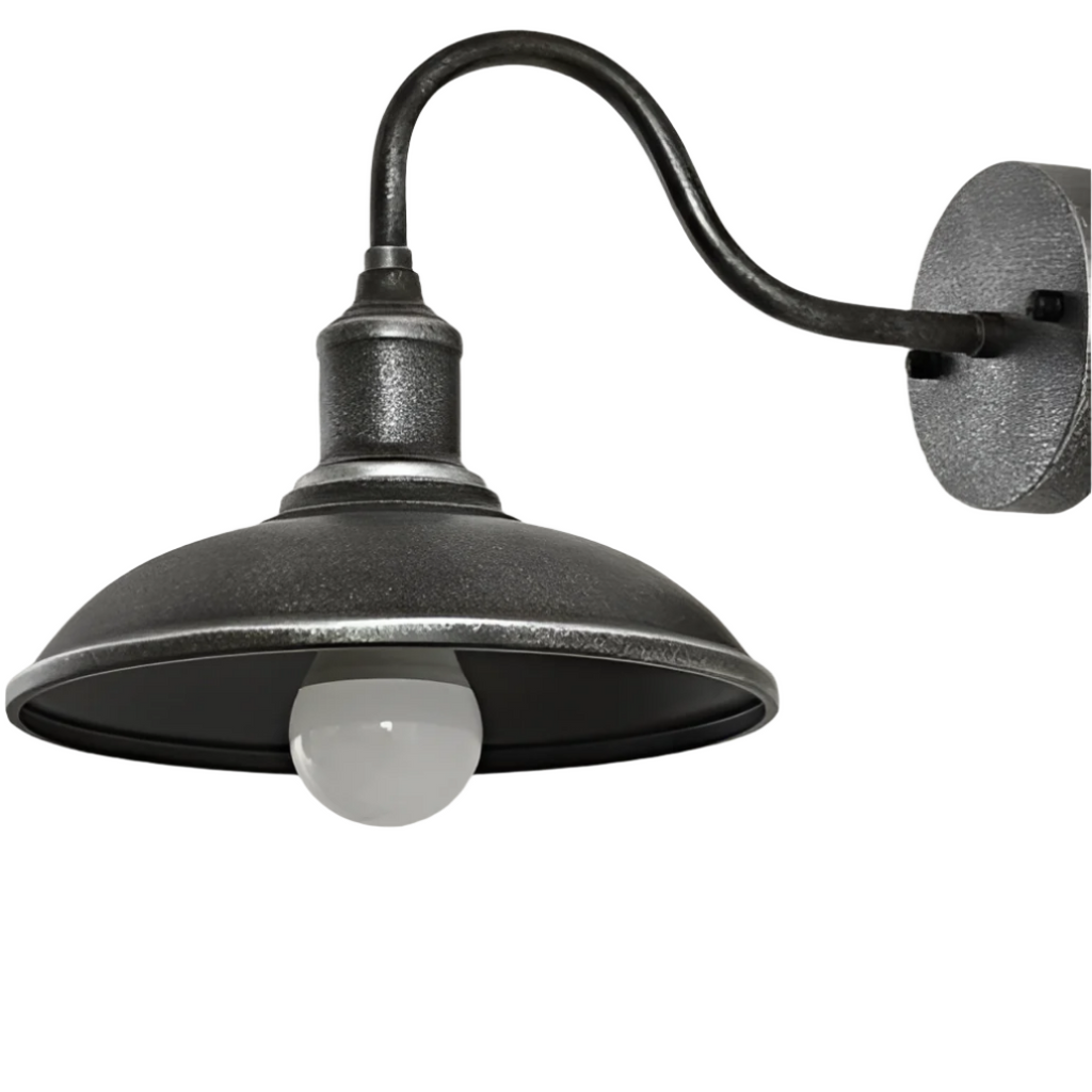 Lean – Retro Eisen Wandlampe