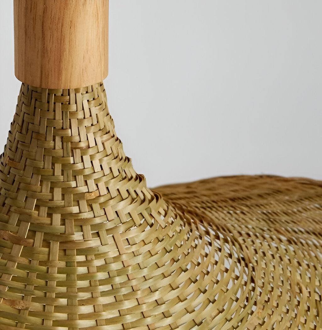 Kaito – Kronleuchter aus Bambus und Rattan