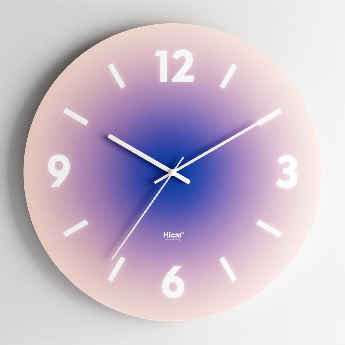 Mireya – Geräuschlose Wanduhr aus Glas