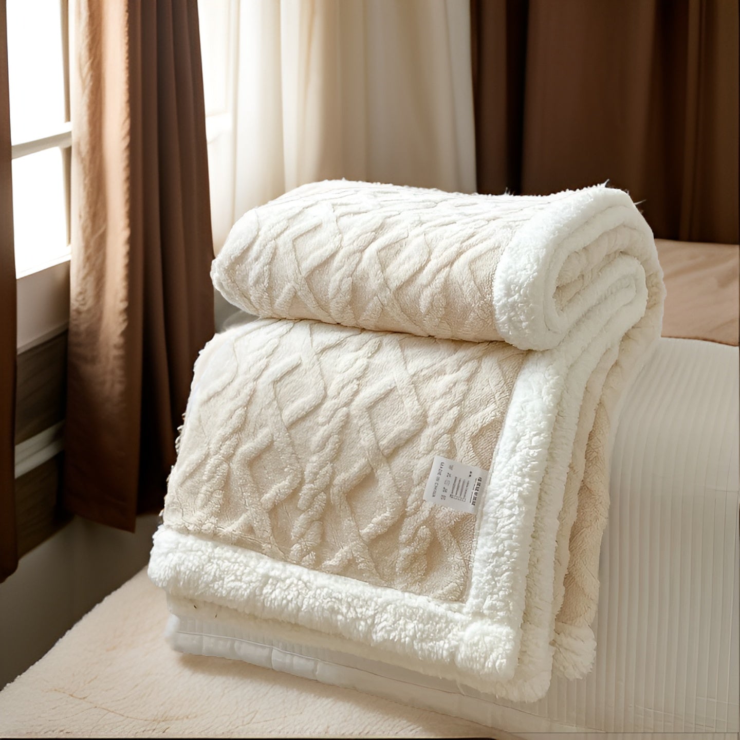 SnuggleLayer Decke – Doppelseitige Kaschmir-Fleece