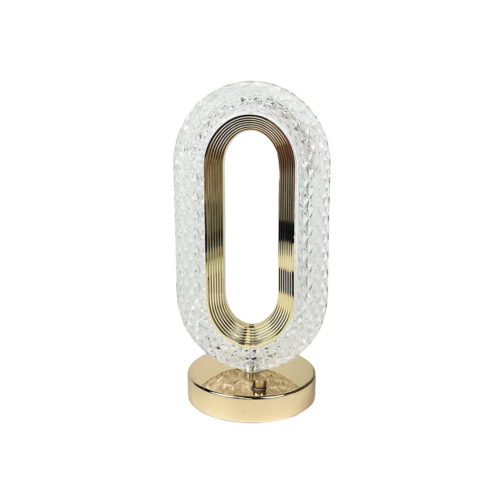 Evelyn – Stilvolle Kristall LED-Tischlampe