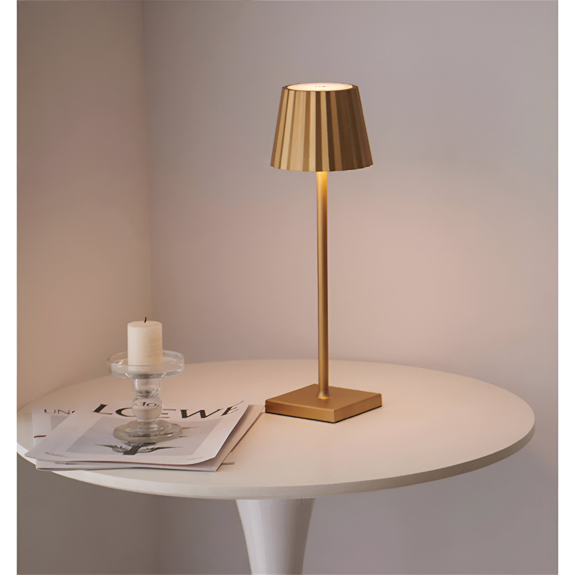 Kabellose Wiederaufladbare LED-Lampe Mit Touch-Steuerung