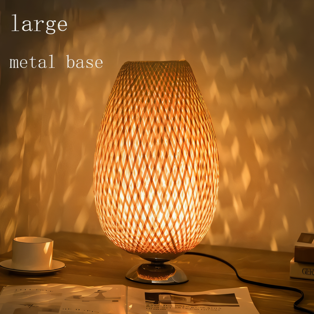 Mara – Geflochtene Lampe aus Bambus