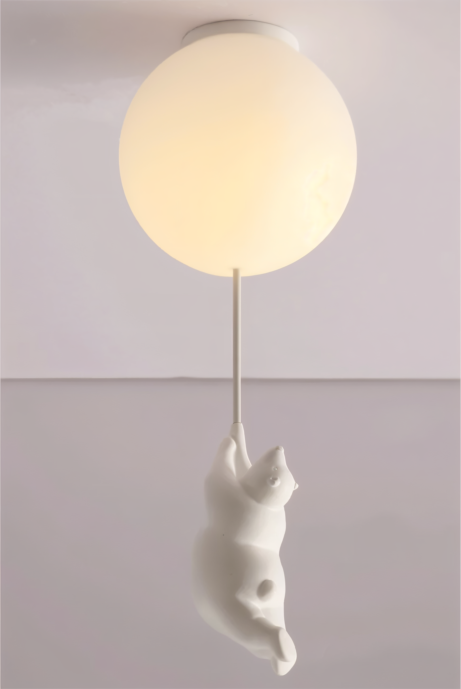 BearLoon Light – Niedliche Pendelleuchte im Luftballon-Bären-Design
