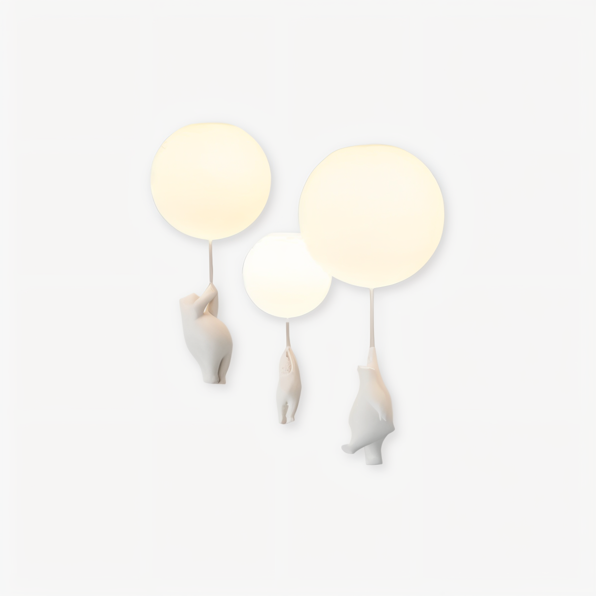 BearLoon Light – Niedliche Pendelleuchte im Luftballon-Bären-Design