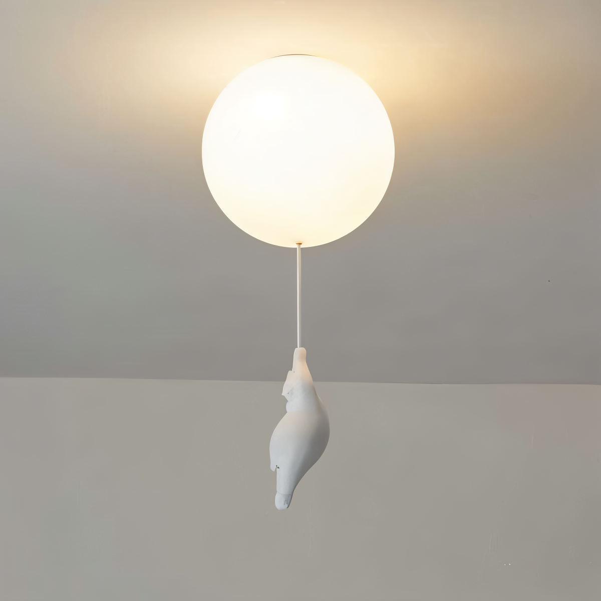 BearLoon Light – Niedliche Pendelleuchte im Luftballon-Bären-Design