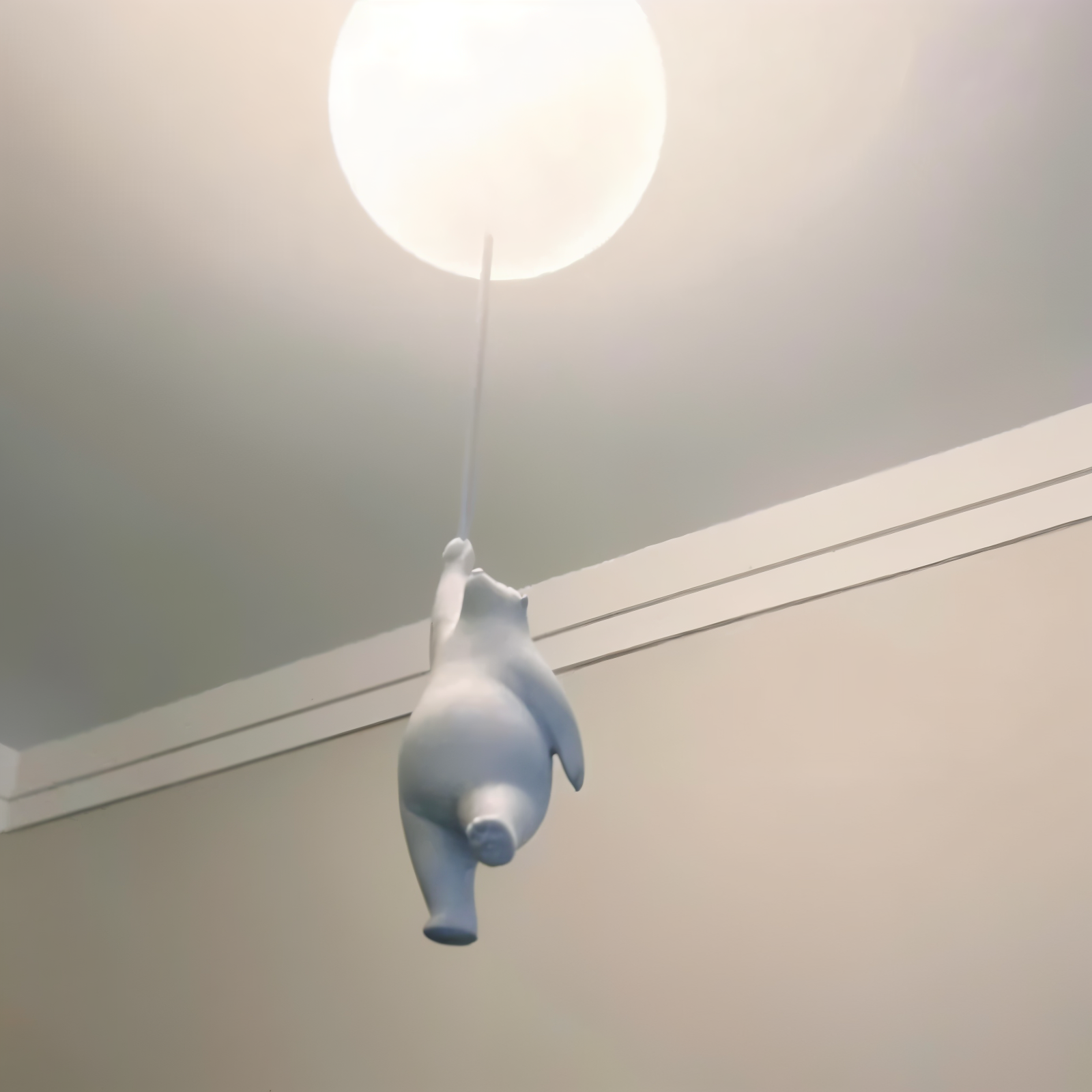 BearLoon Light – Niedliche Pendelleuchte im Luftballon-Bären-Design